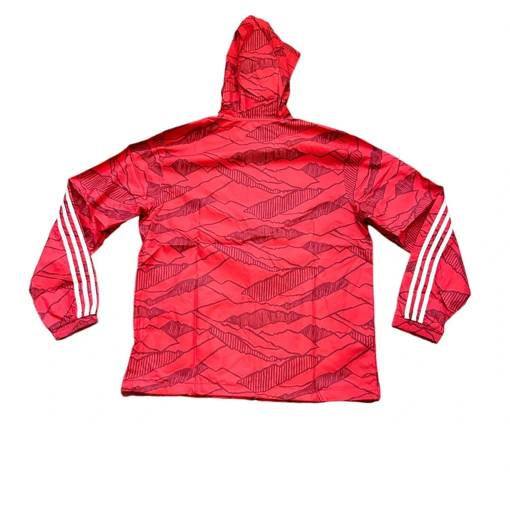FC Bayern Munich Adidas Men’s Full Zip Up Windbreaker Hoodie Jacket‎